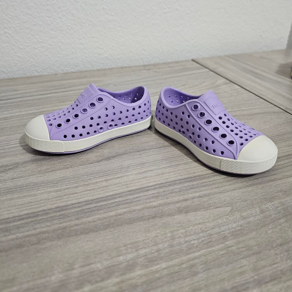 Native Shoes Jefferson Classic Slip On Lavender Lilac Little Kids Toddler C5 - Picture 6 of 11